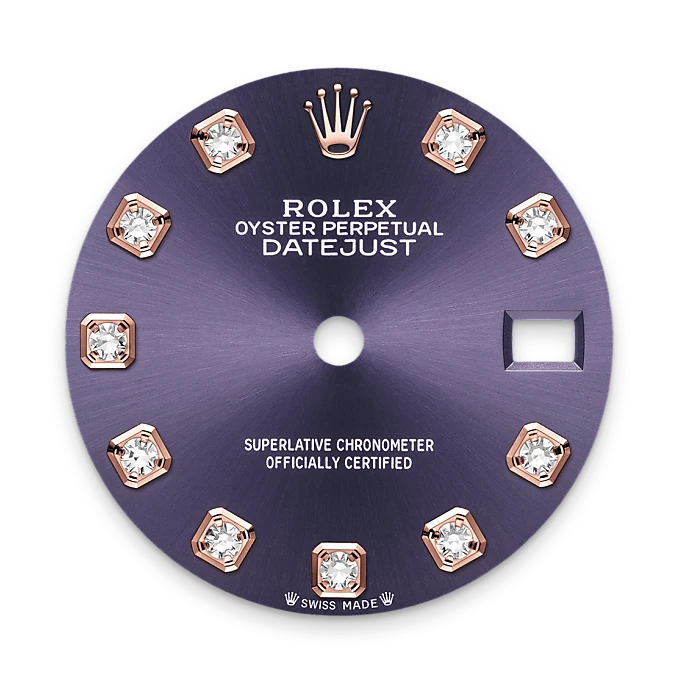 Aubergine Dial